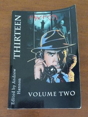 Thirteen Volume Two Paperback — Black Cover with Illustrated Detective